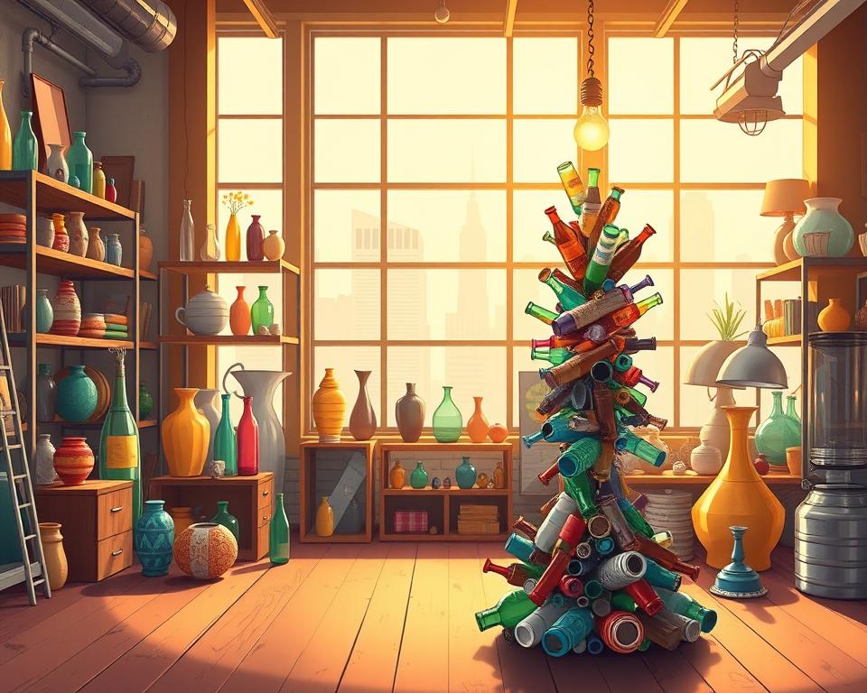 plastic & |metal upcycling